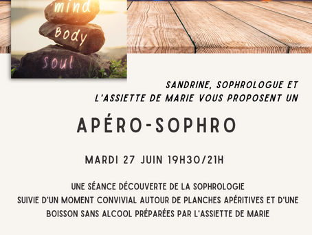 Et pourquoi pas un Apéro-Sophro?