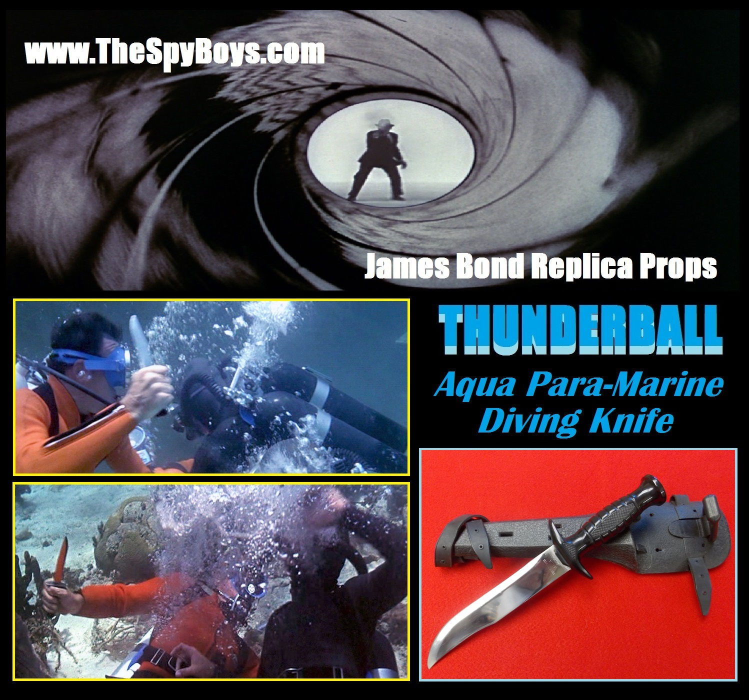 Aqua Para-Marine Diving Knife