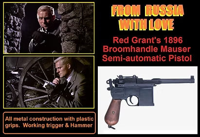 Red Grant's Mauser C96 Pistol