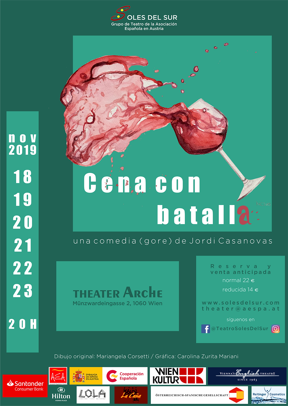 191019 Cena con batalla - POSTER