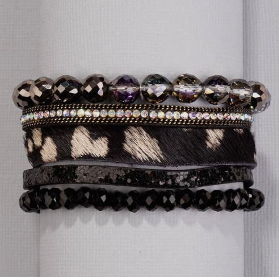Thumbnail: Leopard Beaded Bracelet