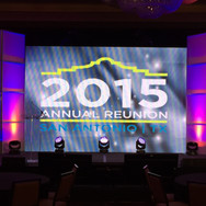 Reunion Using Bradford Panels Set Design