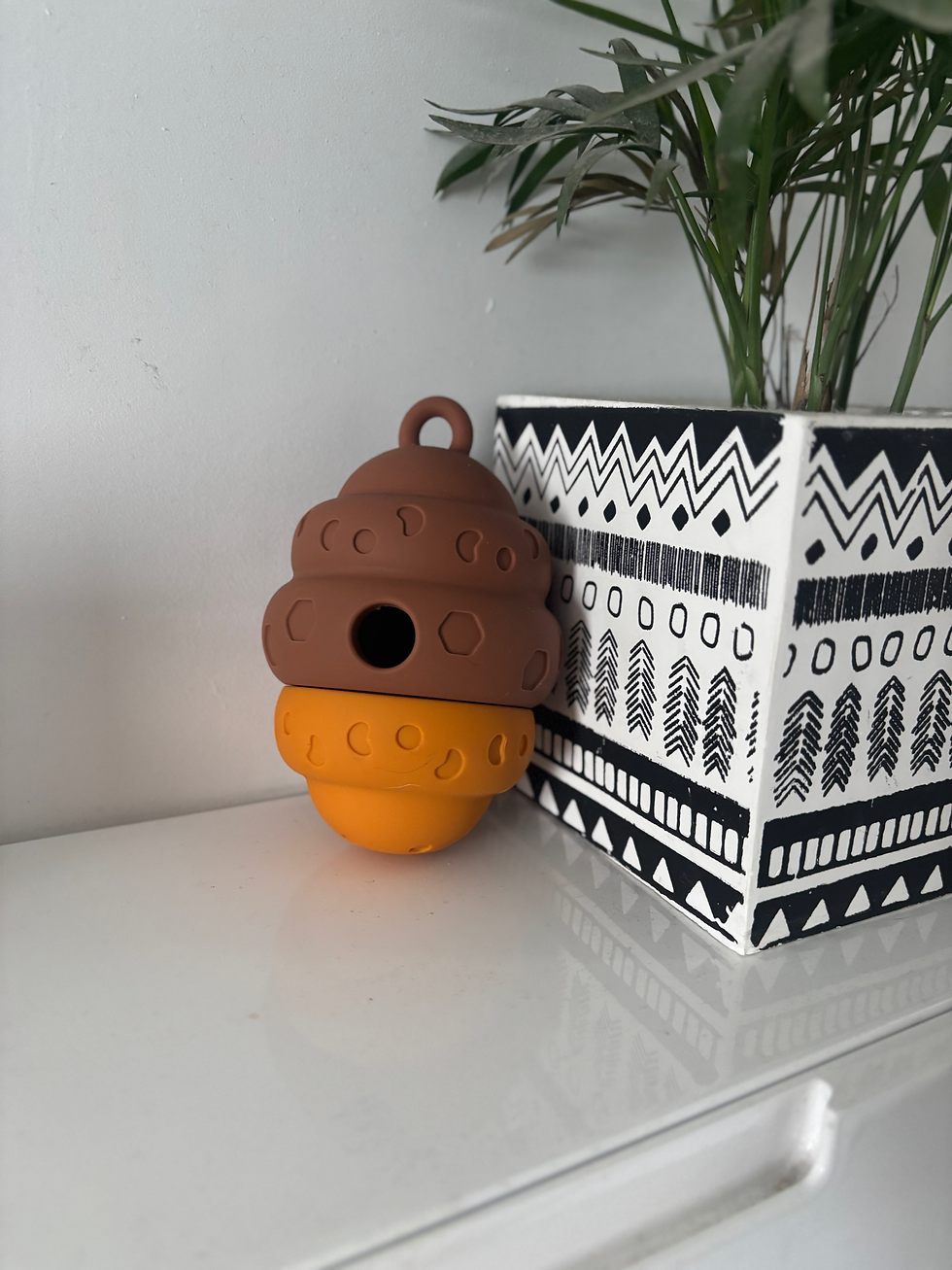 Thumbnail: Brown/Yellow Beehive Toy