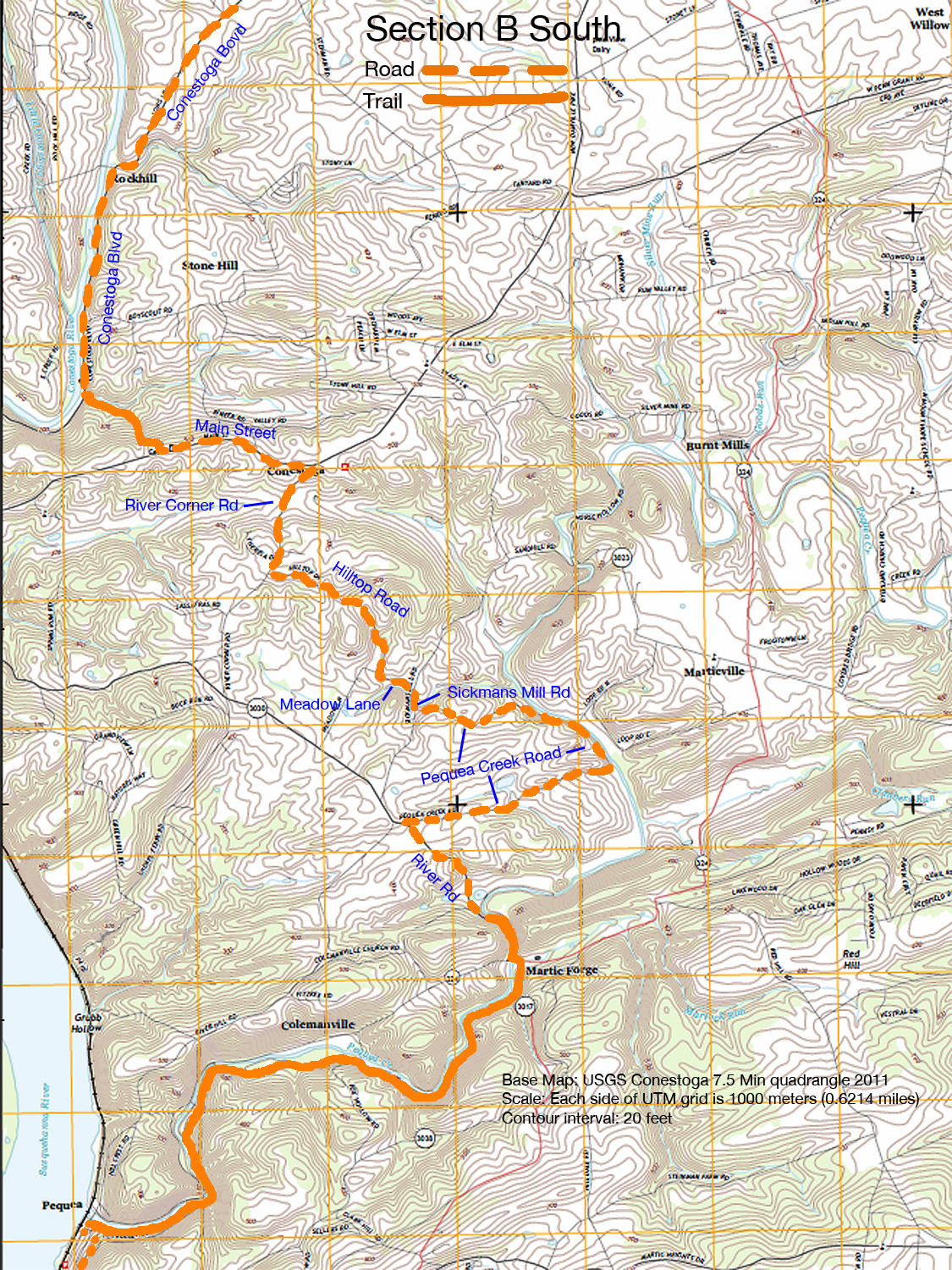 CONESTOGA TRAIL hikers2