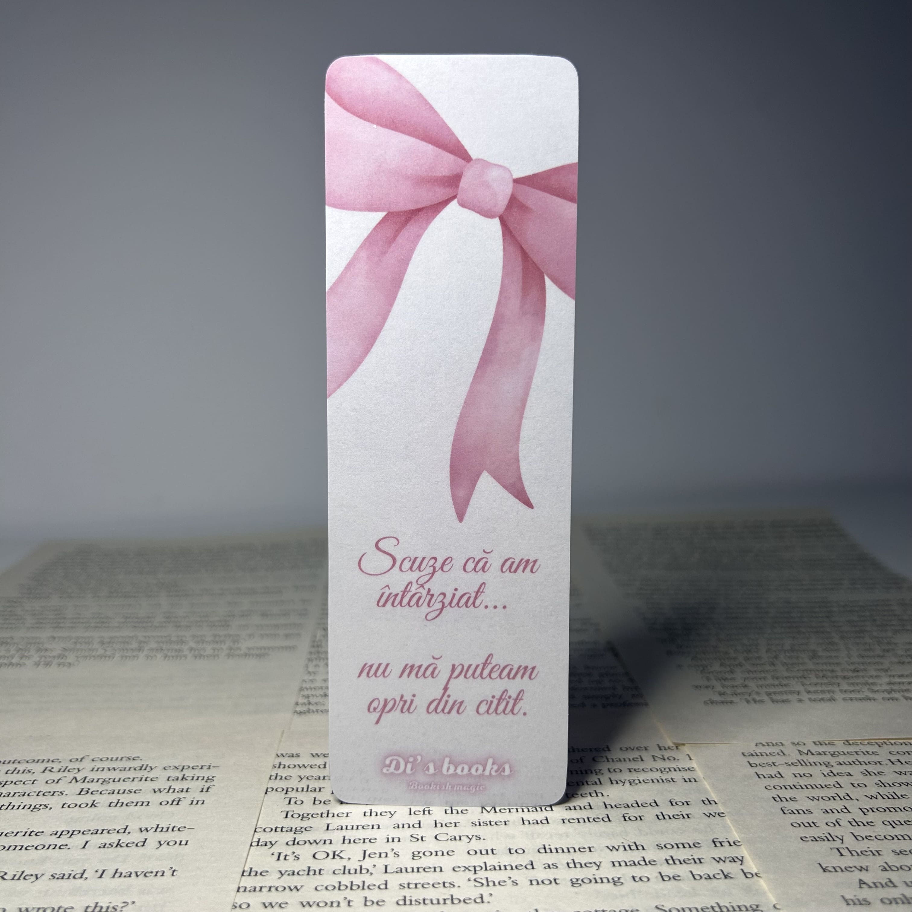 Sorry I'm late - Semn de carte - ROZ