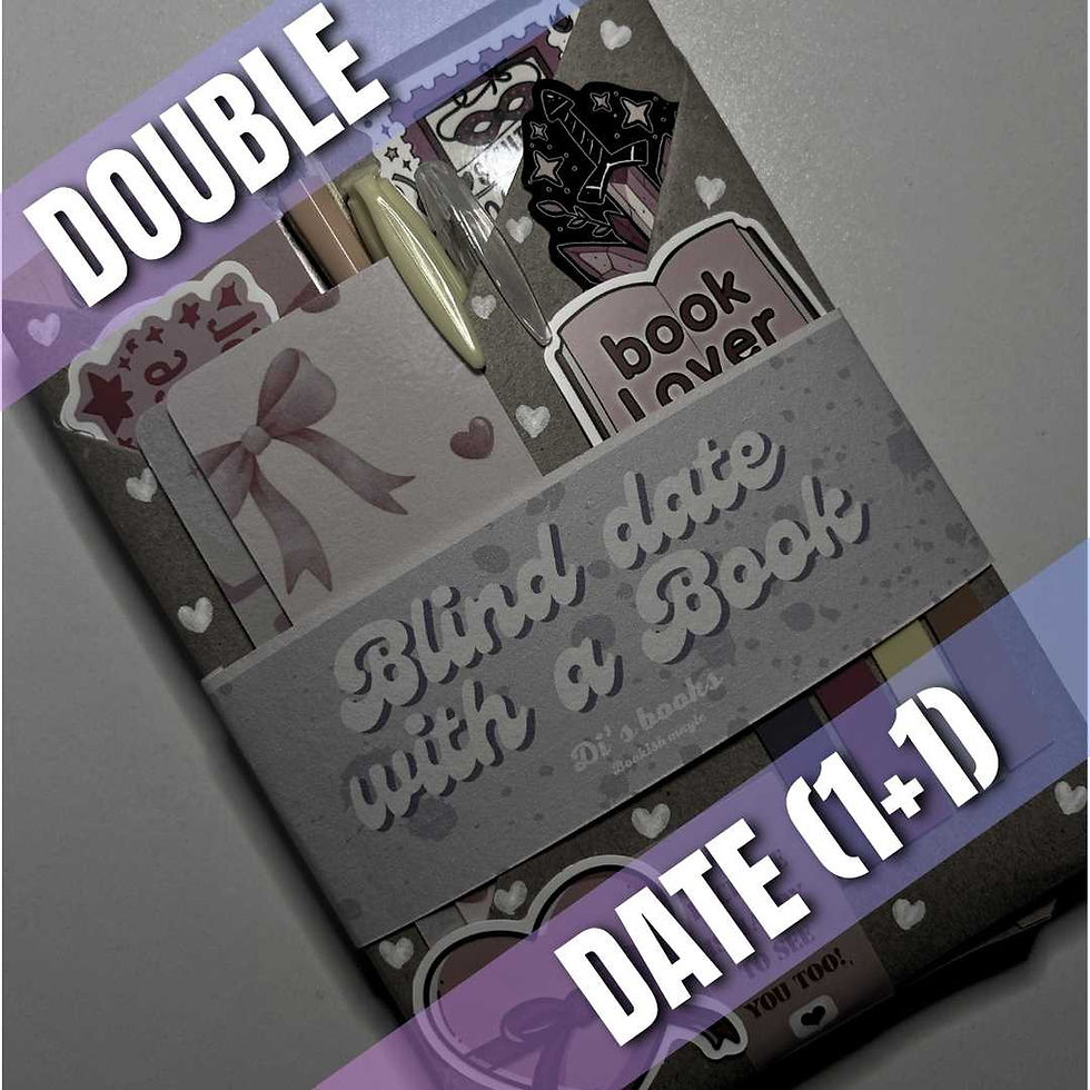 Miniatură: DOUBLE DATE - Blind Date with a Book - Pachet cadou pentru cititori