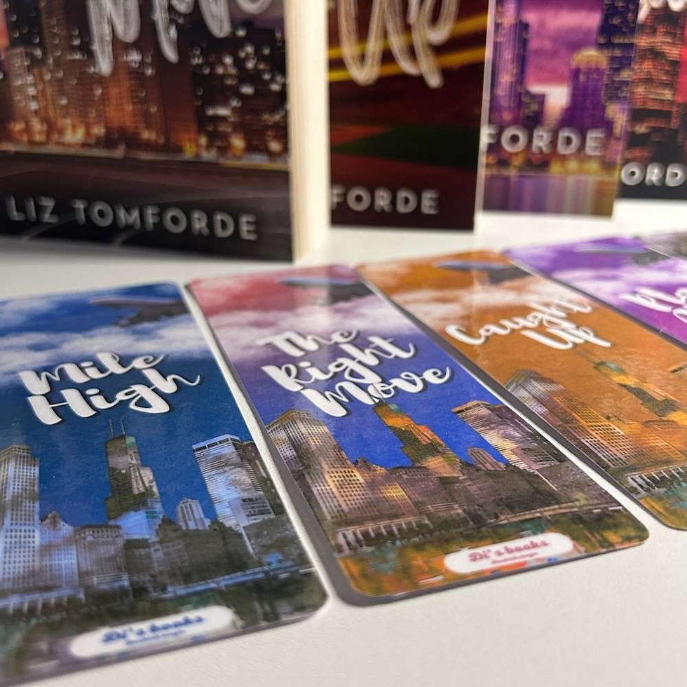 Miniatură: Semne de carte - Windy City - Liz Tomforde - Bookmarks - Mile High - The Right Move - Caught Up - Play Along - Rewind it Back