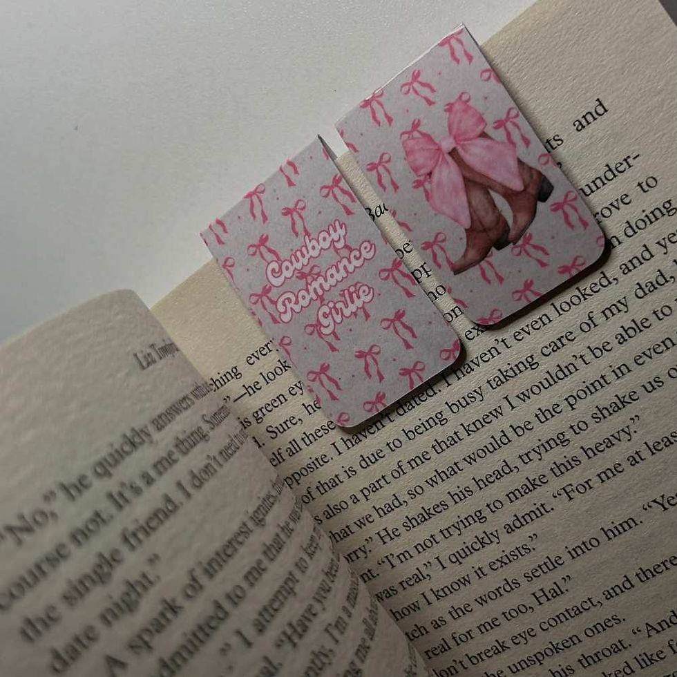Miniatură: Semn de carte magnetic - Cowboy Romance