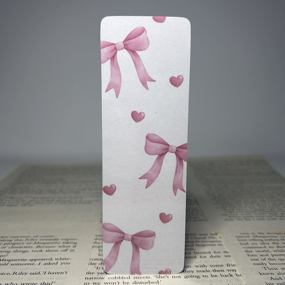 Coquette - Semn de carte - Roz