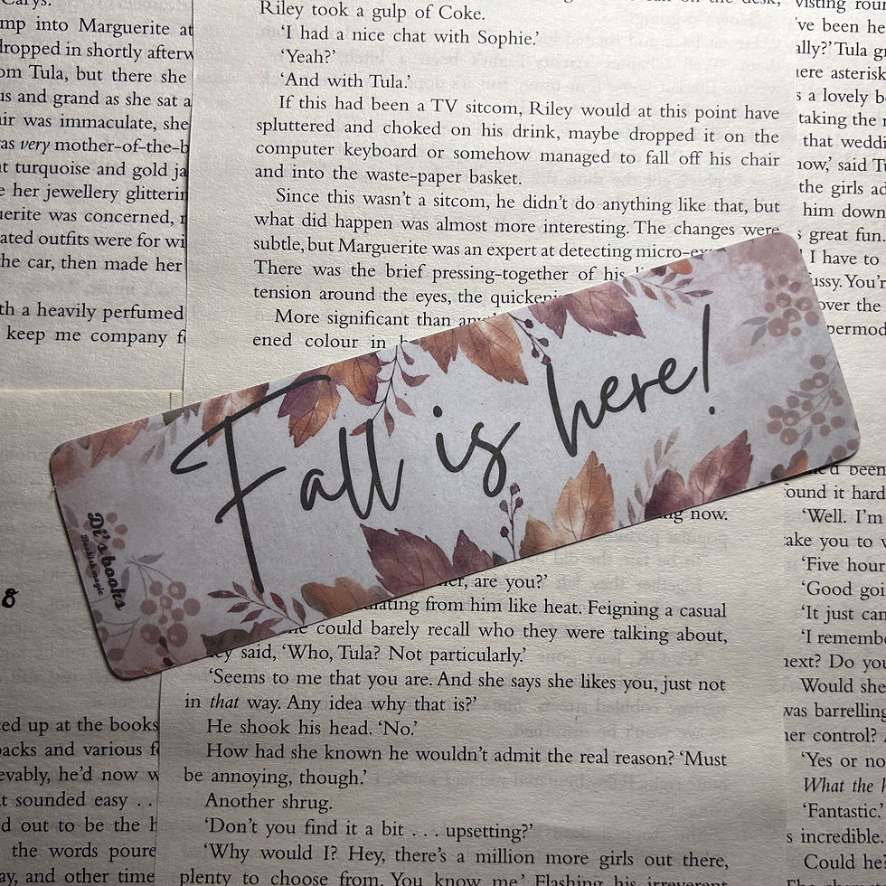 🍂 Fall is here - Semn de carte