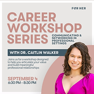 Professional Development Workshop with For Her