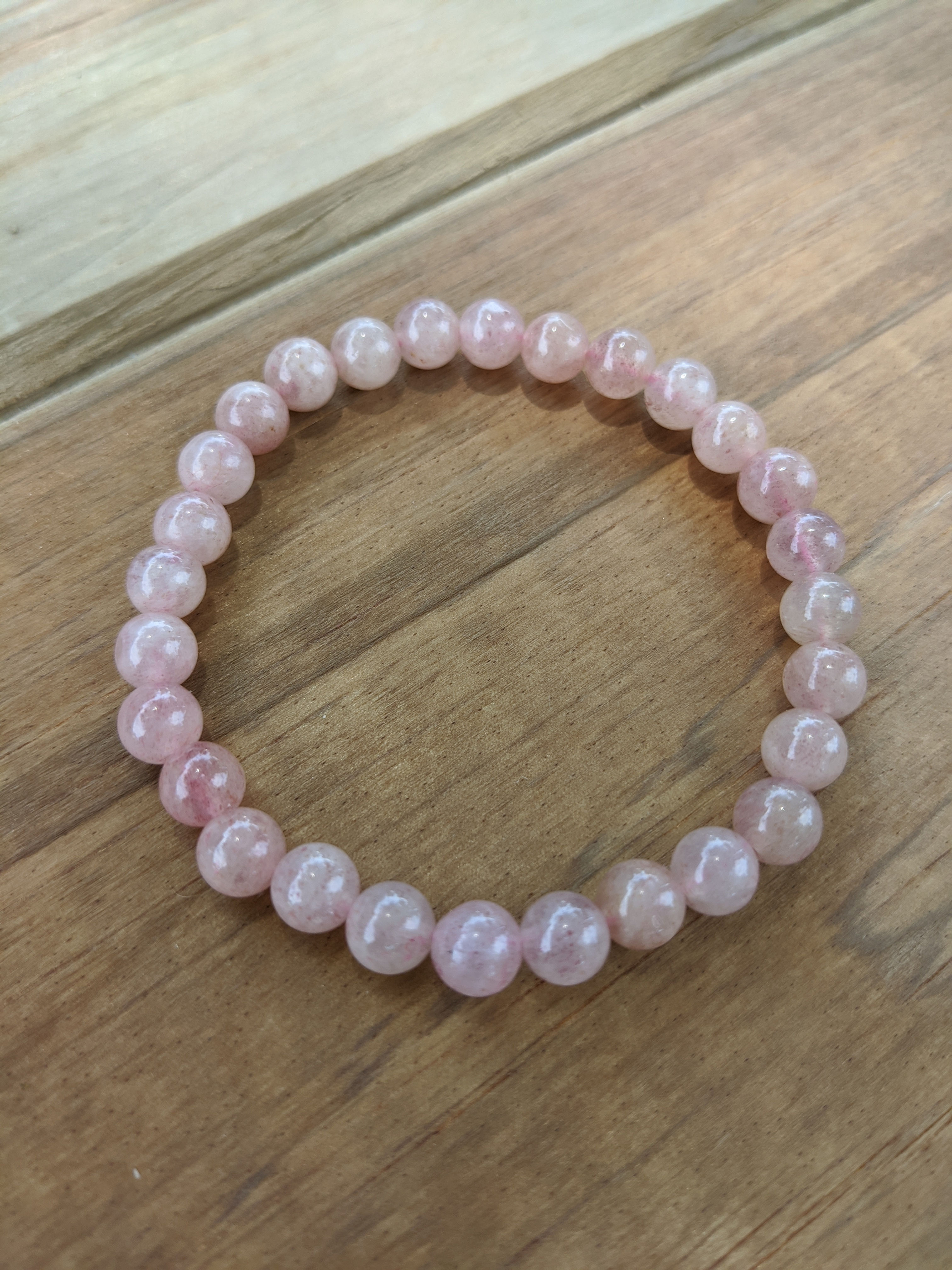 Strawberry Quartz Bracelet