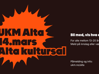 UKM ALTA / Lørdag 14. Mars