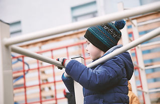 Boy Playing Outdoor