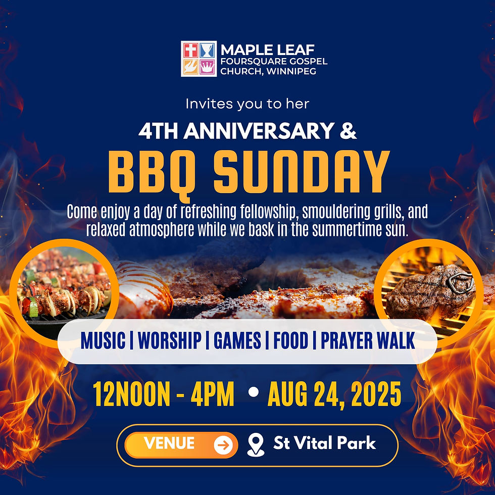 4TH ANNIVERSARY & BBQ SUNDAY