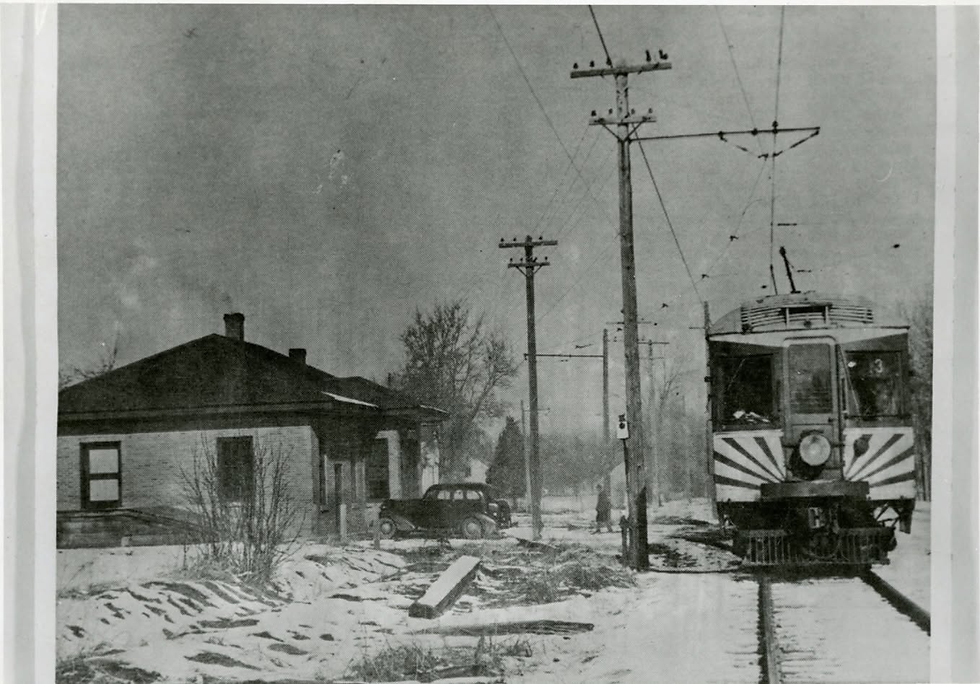 UIC depot in Mendon. This building has been preserved.