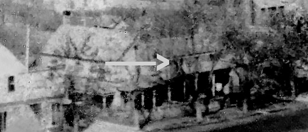 A photo from the Compton Collection from the USU Merrill-Cazier Digital Library of the same homes.