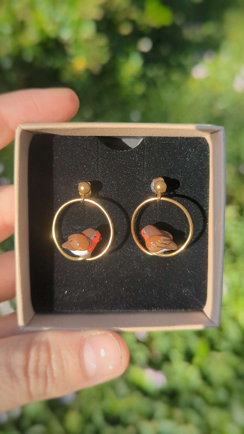 Miniature : Boucles Rouge-gorge 