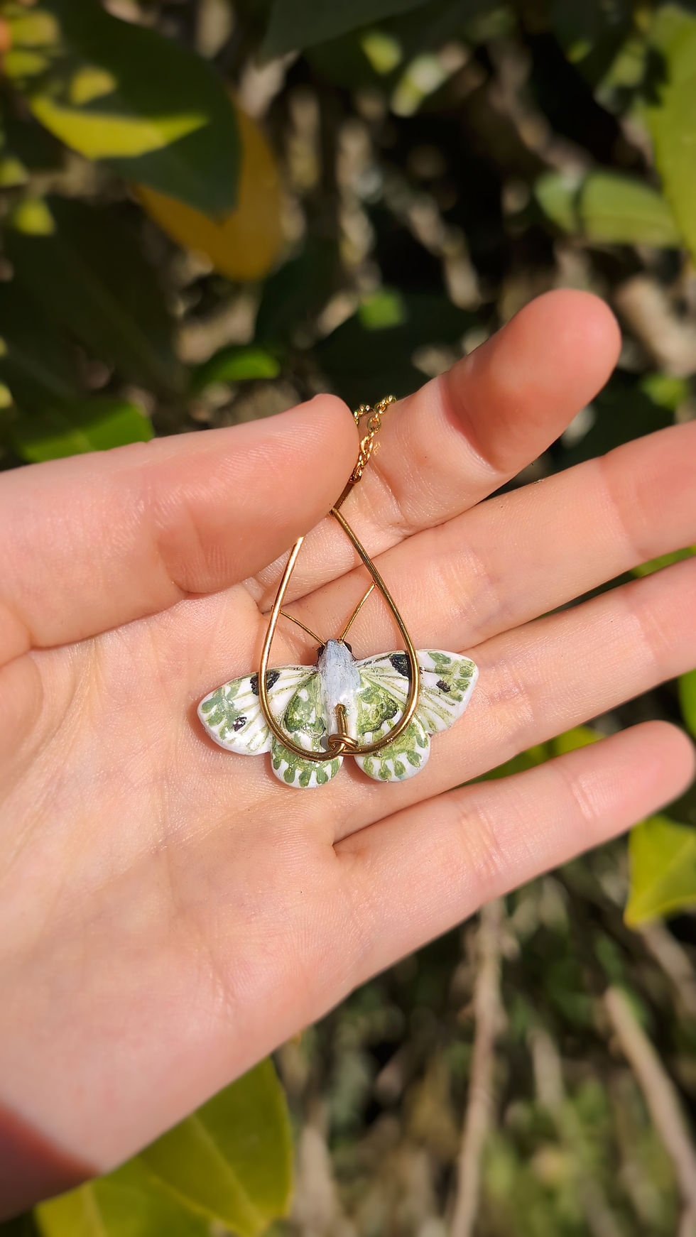 Miniature : Pendentif Piéride du Réséda 