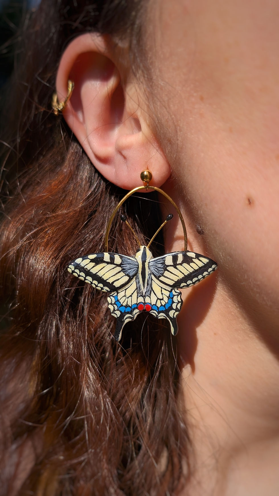 Miniature : Boucles Papillon Machaon