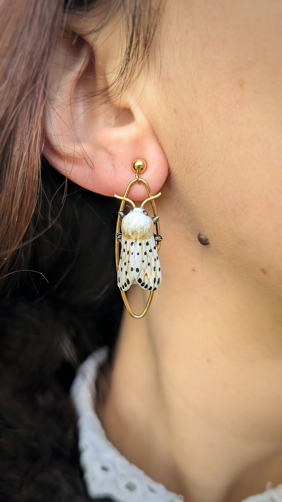 Miniature : Boucles Écaille tigrée