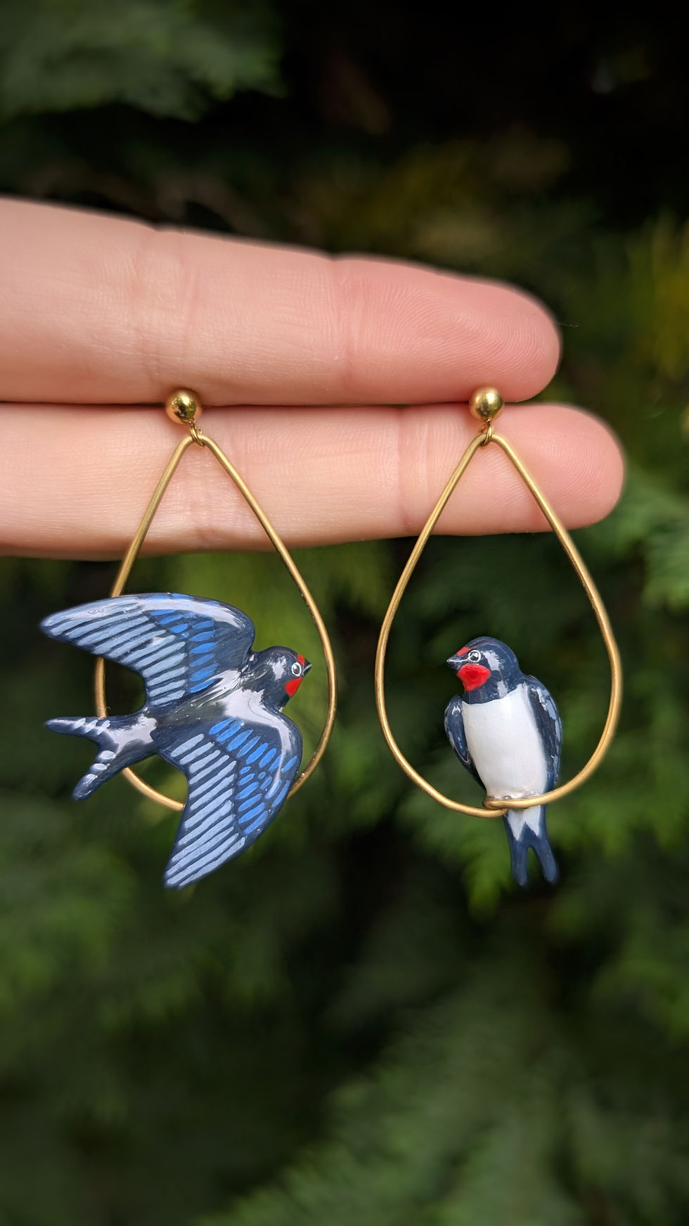 Miniature : Boucles Hirondelle rustique 