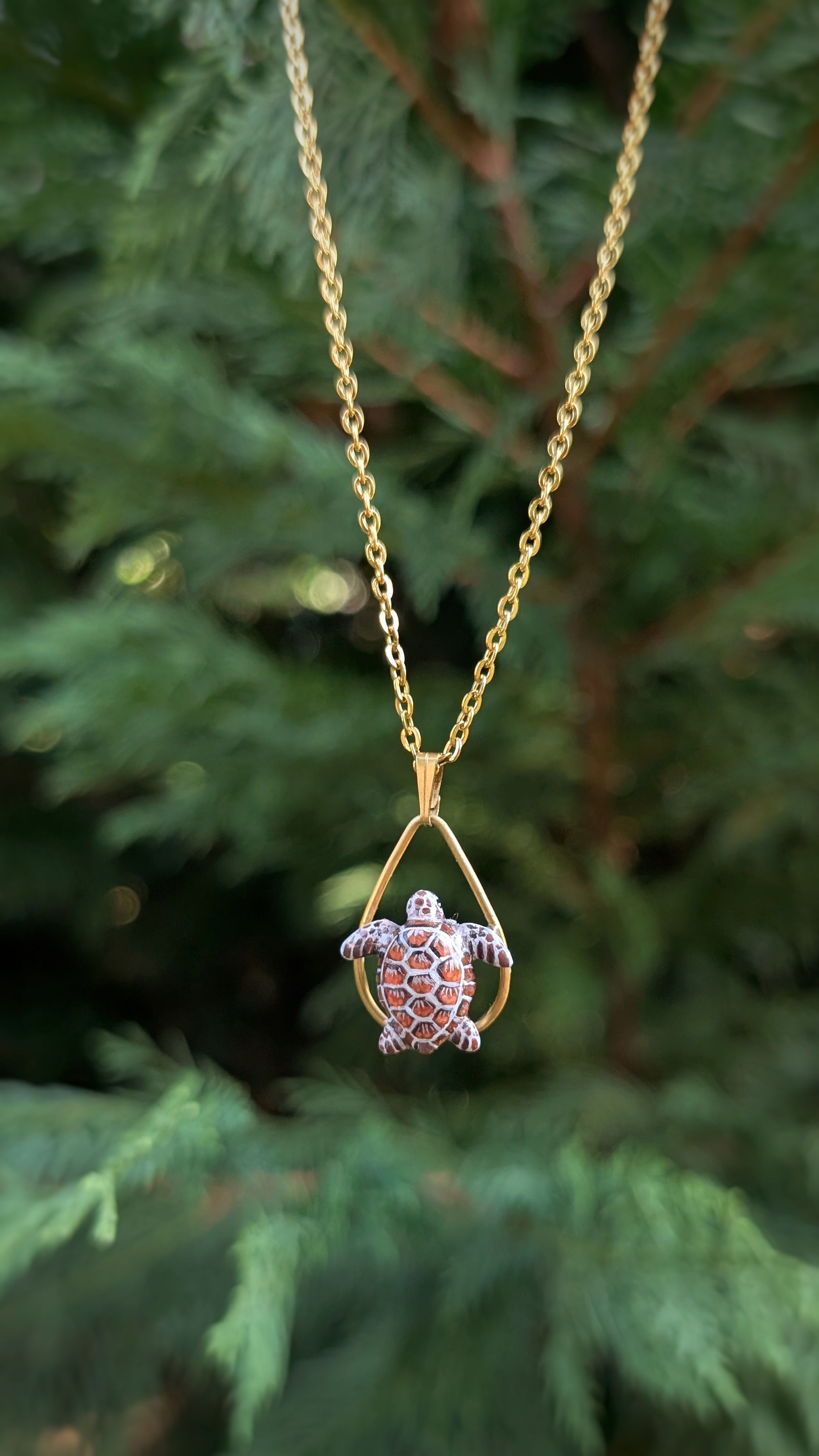 Pendentif mini Tortue de mer 