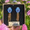 Miniature : Boucles d'Oreilles Pensée