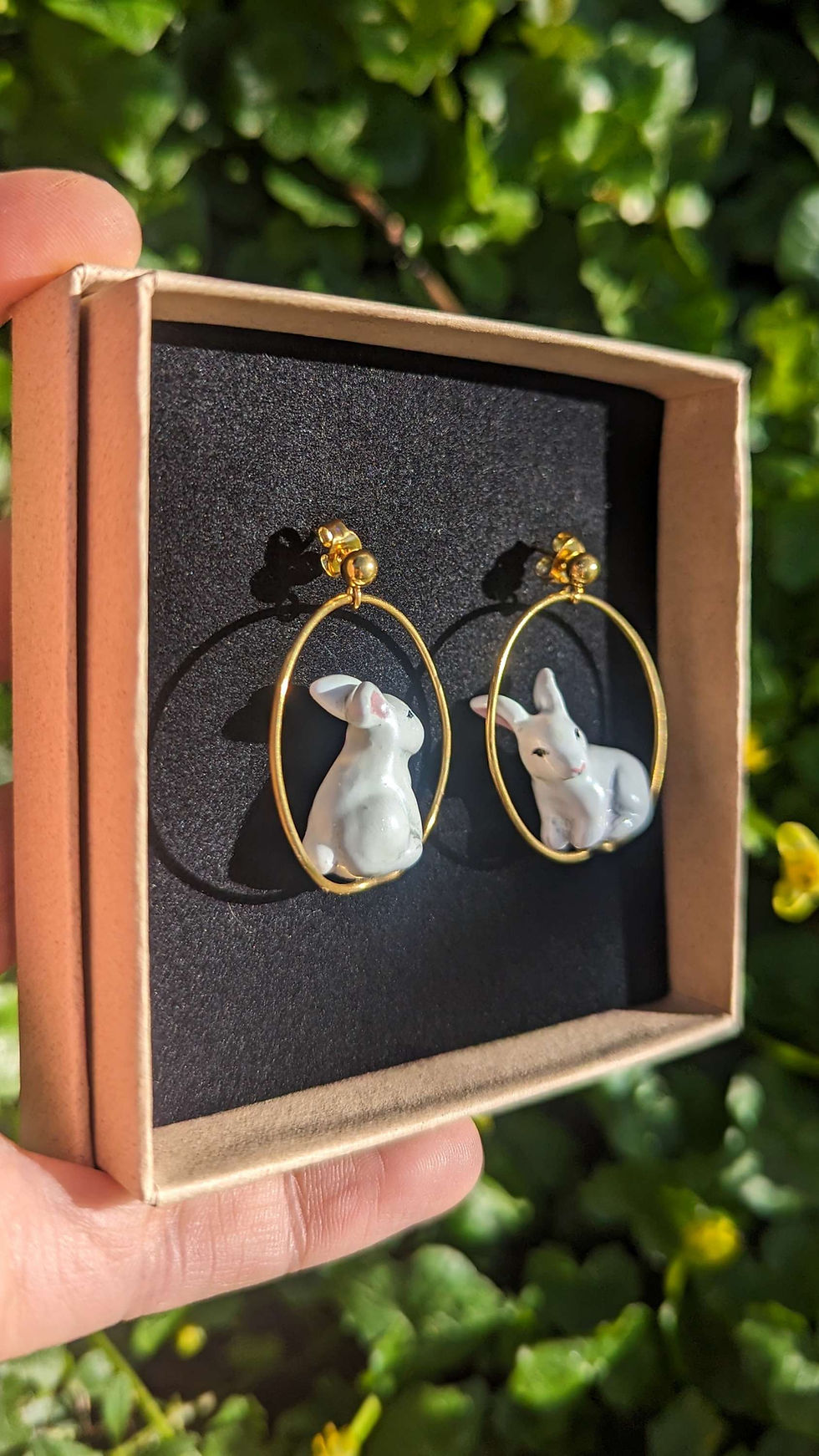 Miniature : Boucles Lapins blancs