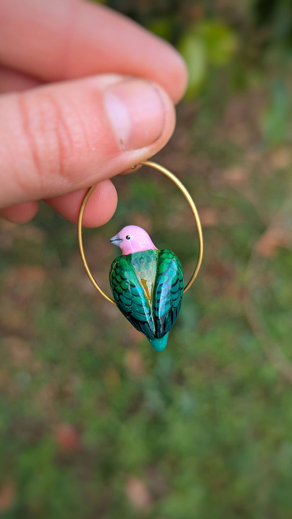 Miniature : Boucles Ptilope Porphyre 