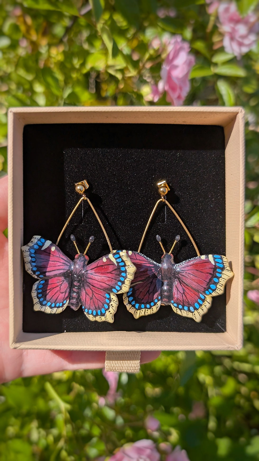 Miniature : Boucles Papillon Morio royal
