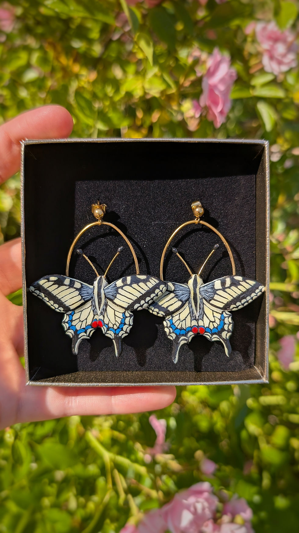 Miniature : Boucles Papillon Machaon