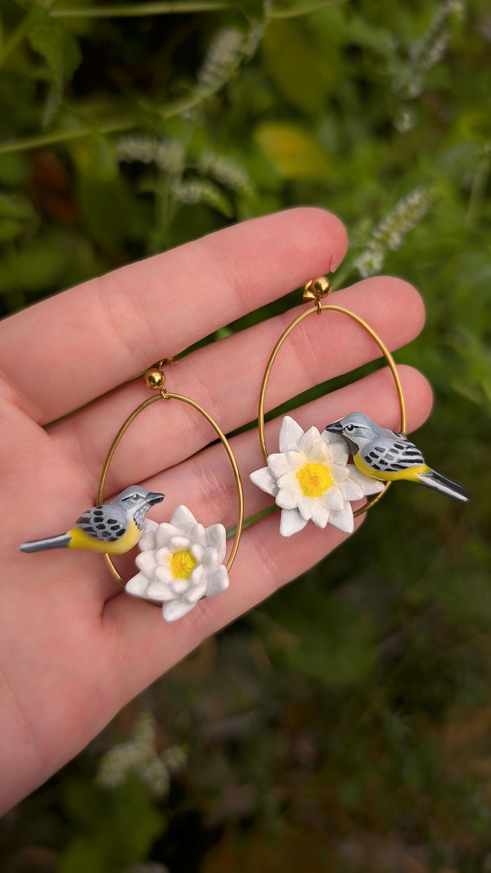 Miniature : Boucles Bergeronnette des ruisseaux et Nymphéa 