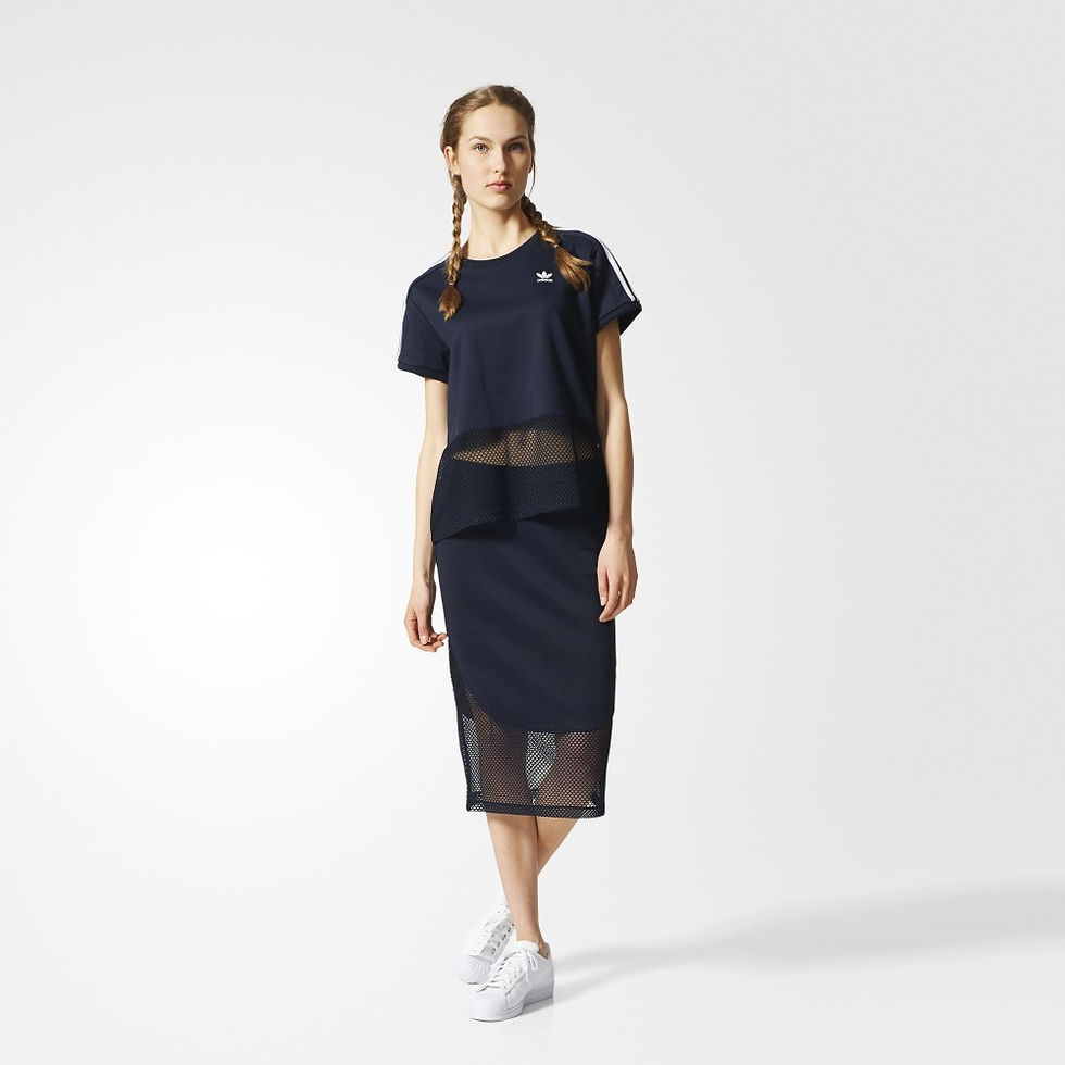 Thumbnail: Adidas Navy Midi Skirt Osaka BQ5737
