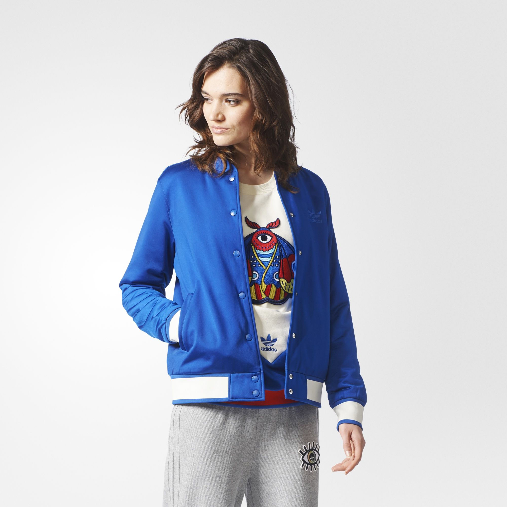 Adidas Arts Bomber Jacket CV9425 Blue