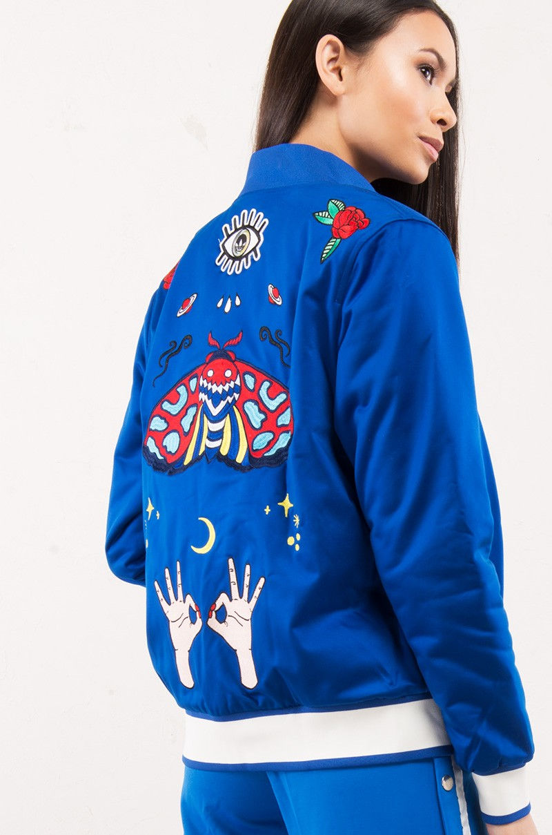Thumbnail: Adidas Arts Bomber Jacket CV9425 Blue