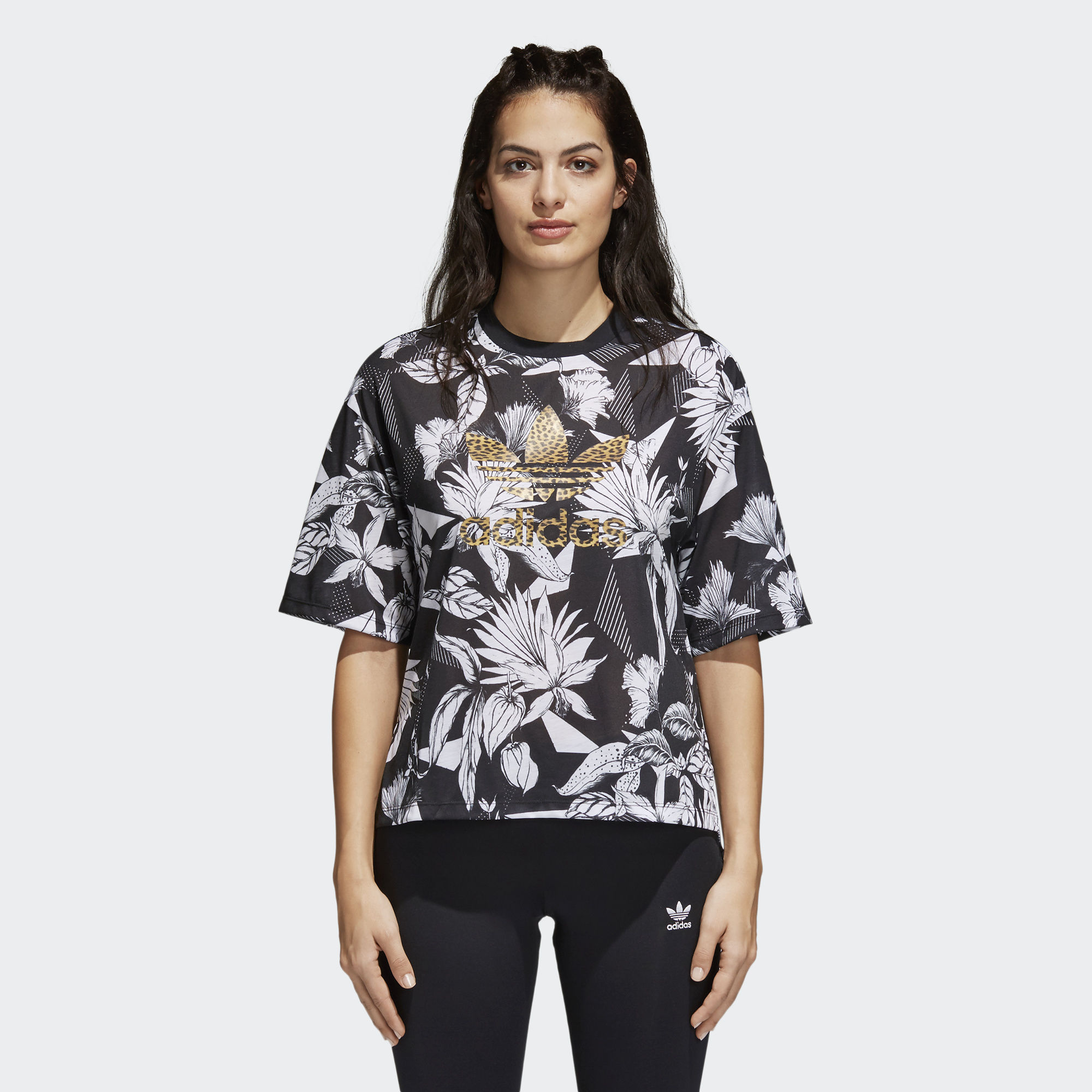 Adidas Farm Multicolor Flowers T-Shirt CY7375