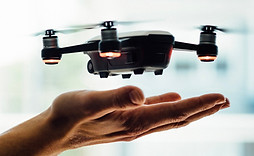 Drone floating