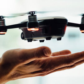 Drone floating
