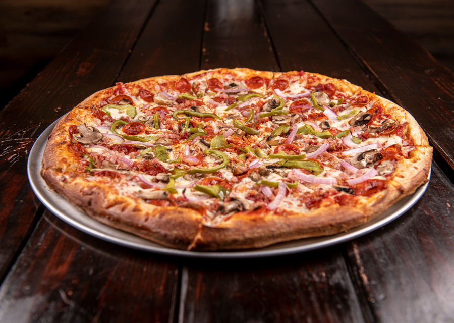 Classic hand-tossed pizza