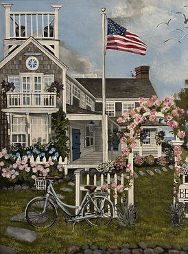 Commission painting of houses near Philadelphia