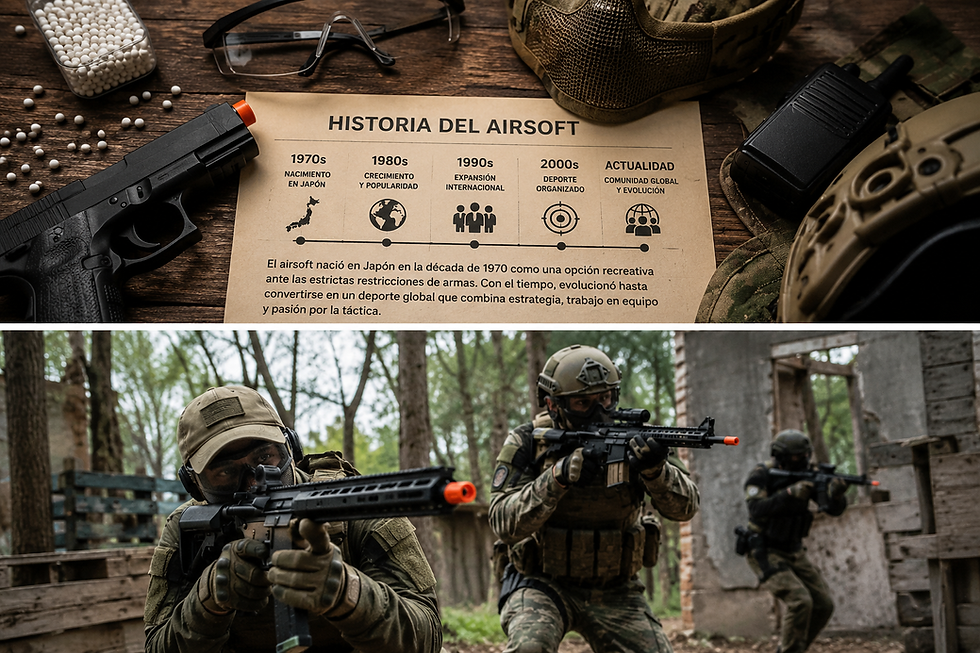 Historia de AIRSOFT