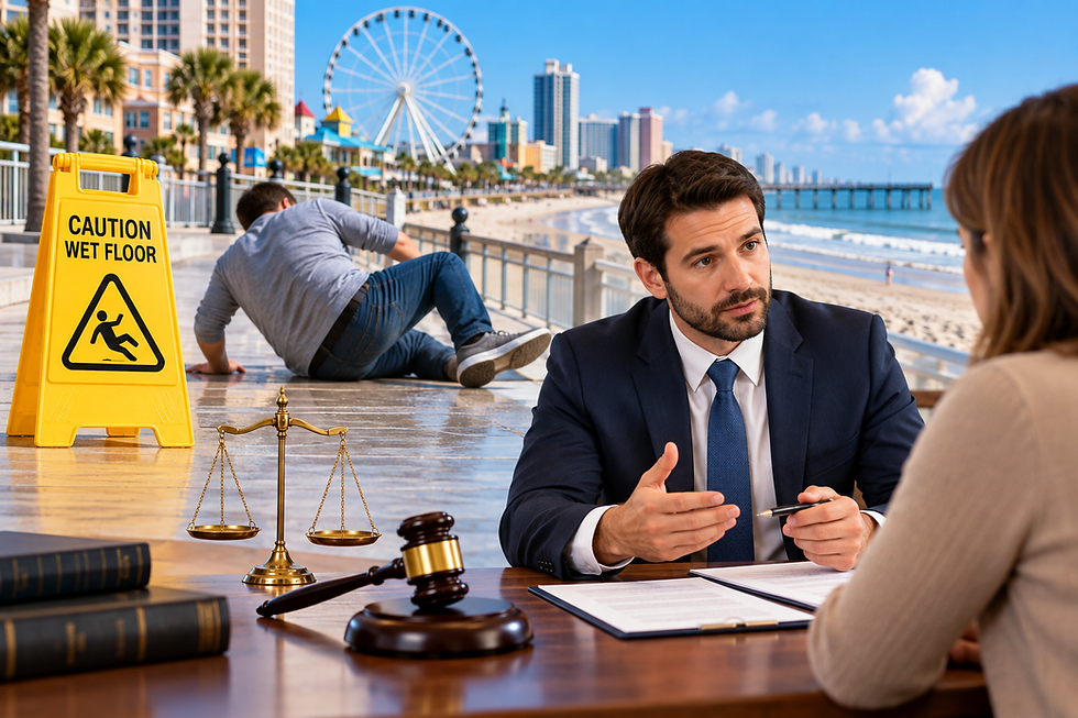 What Should You Know Before Hiring a Slip and Fall Attorney in Myrtle Beach?