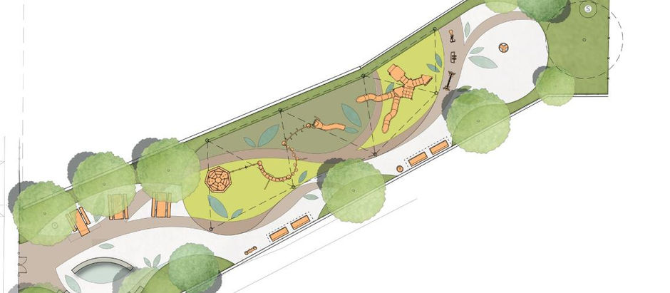 Crenshaw Boulevard Adjacent Pocket Park Gets Makeover