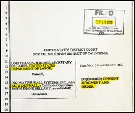 $790,000 federal judgement