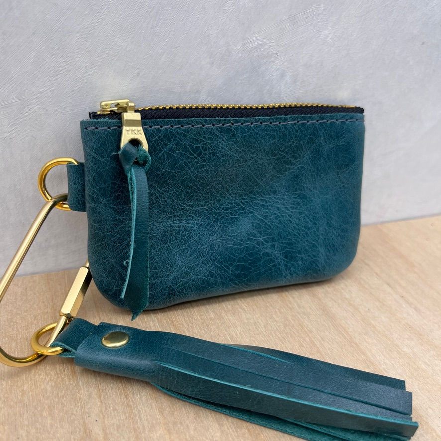 Thumbnail: Mini Zip Pouch - Teal