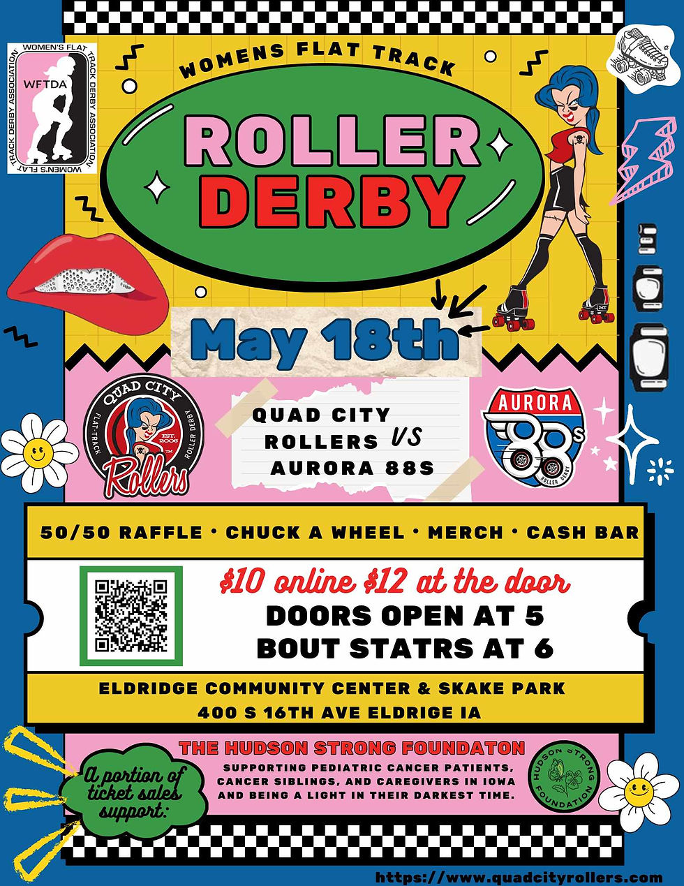 Quad City Rollers VS Aurora 88's