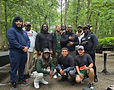 a group of men at an event