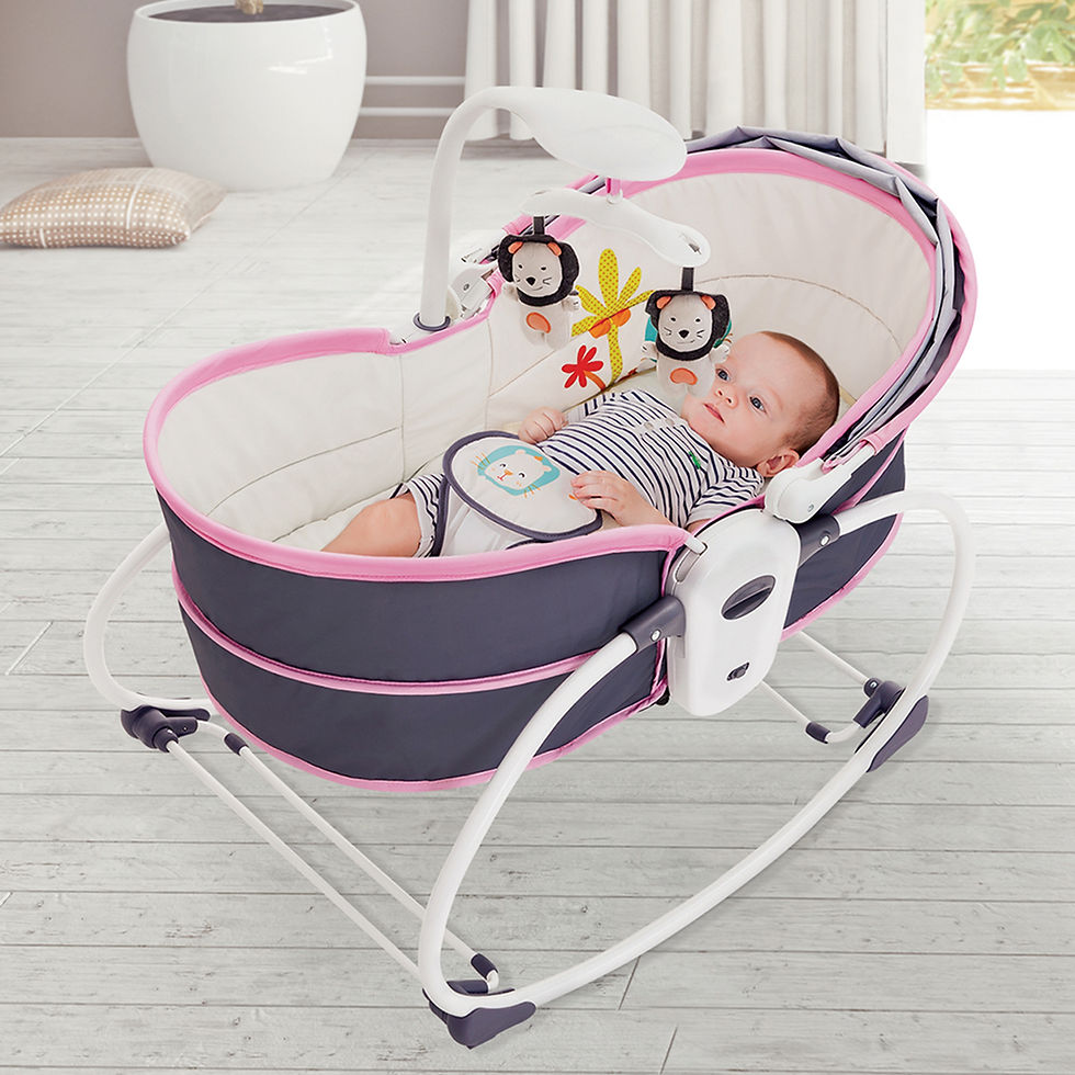 Thumbnail: Mastela 5in1 Rocker &amp; Bassinet Pink