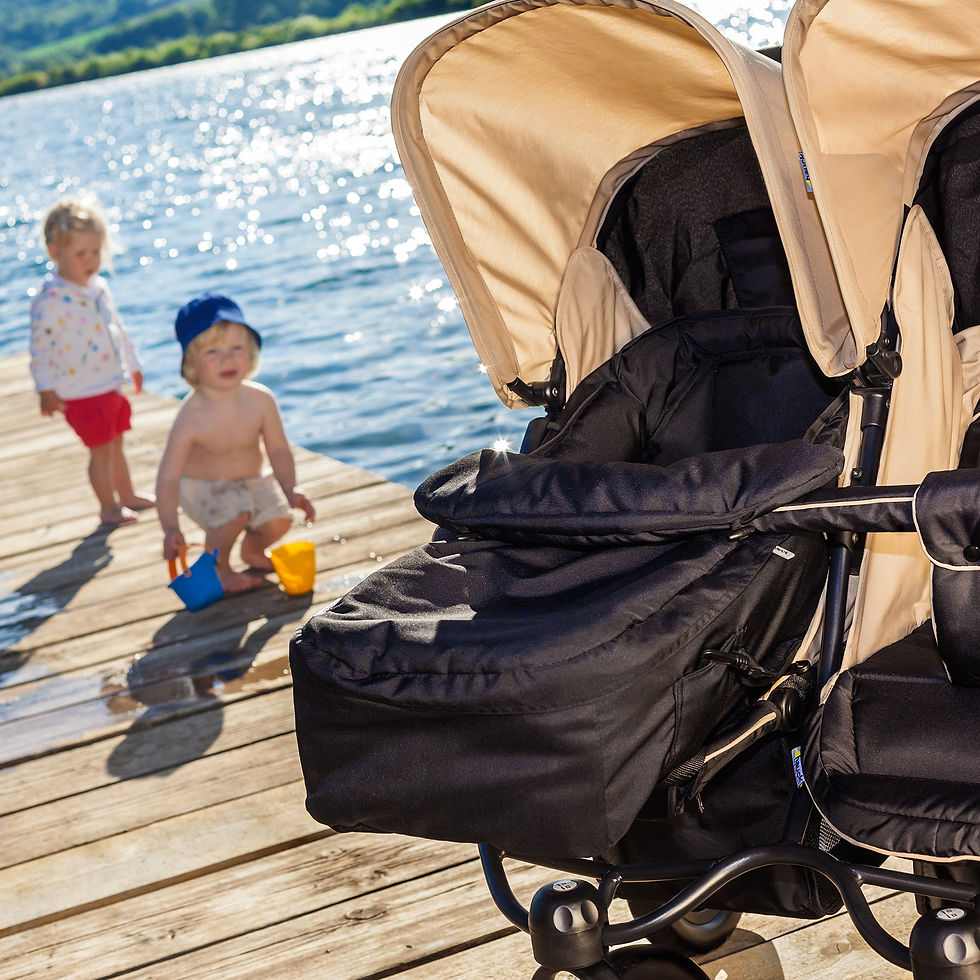 Thumbnail: Hauck 2 in1 Carrycot- Black T&G Accessories